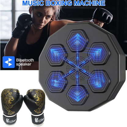 Wall-Mounted Electronic Music Boxing Machine